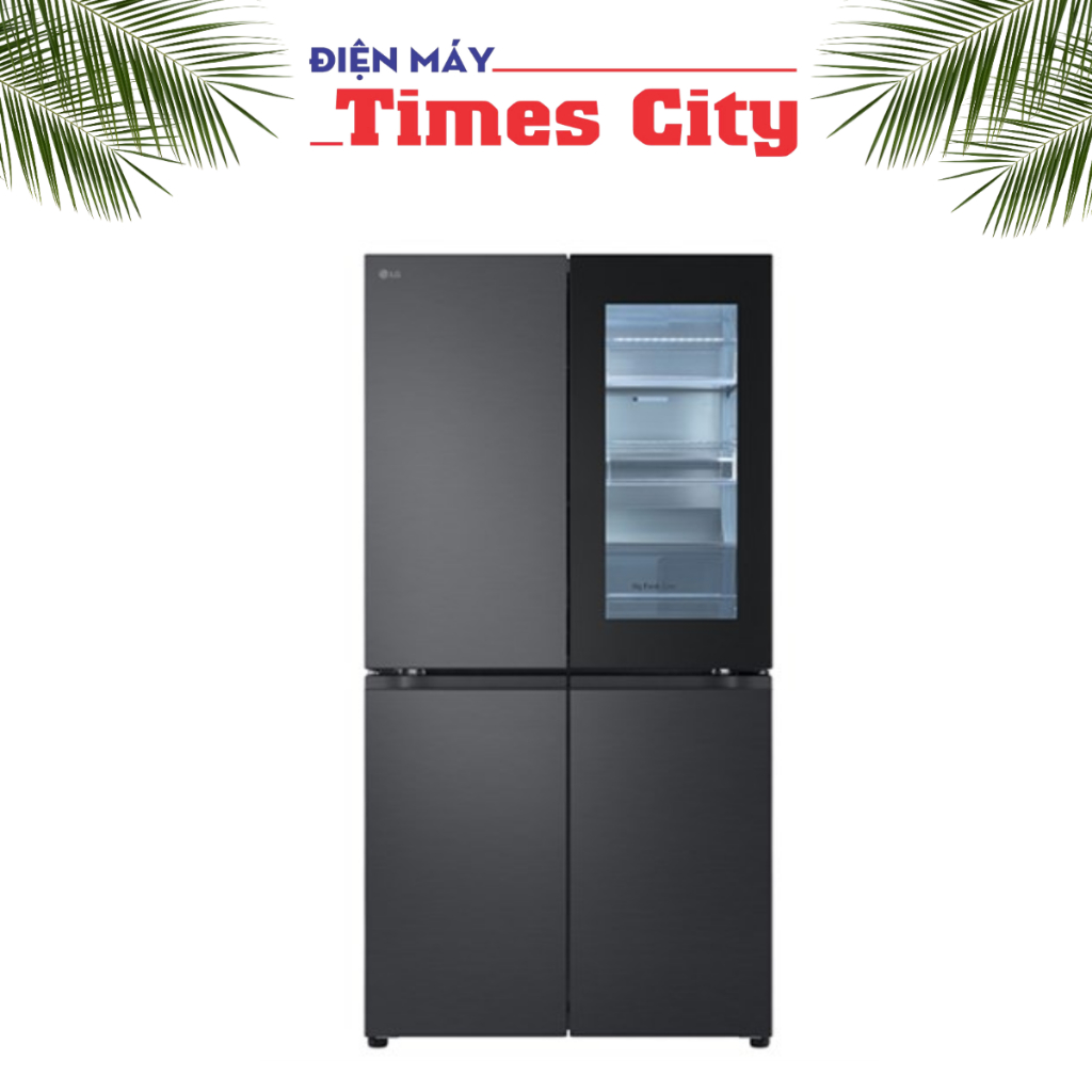 Tủ lạnh LG Inverter 666 lít Multi Door InstaView LFB66BLMI