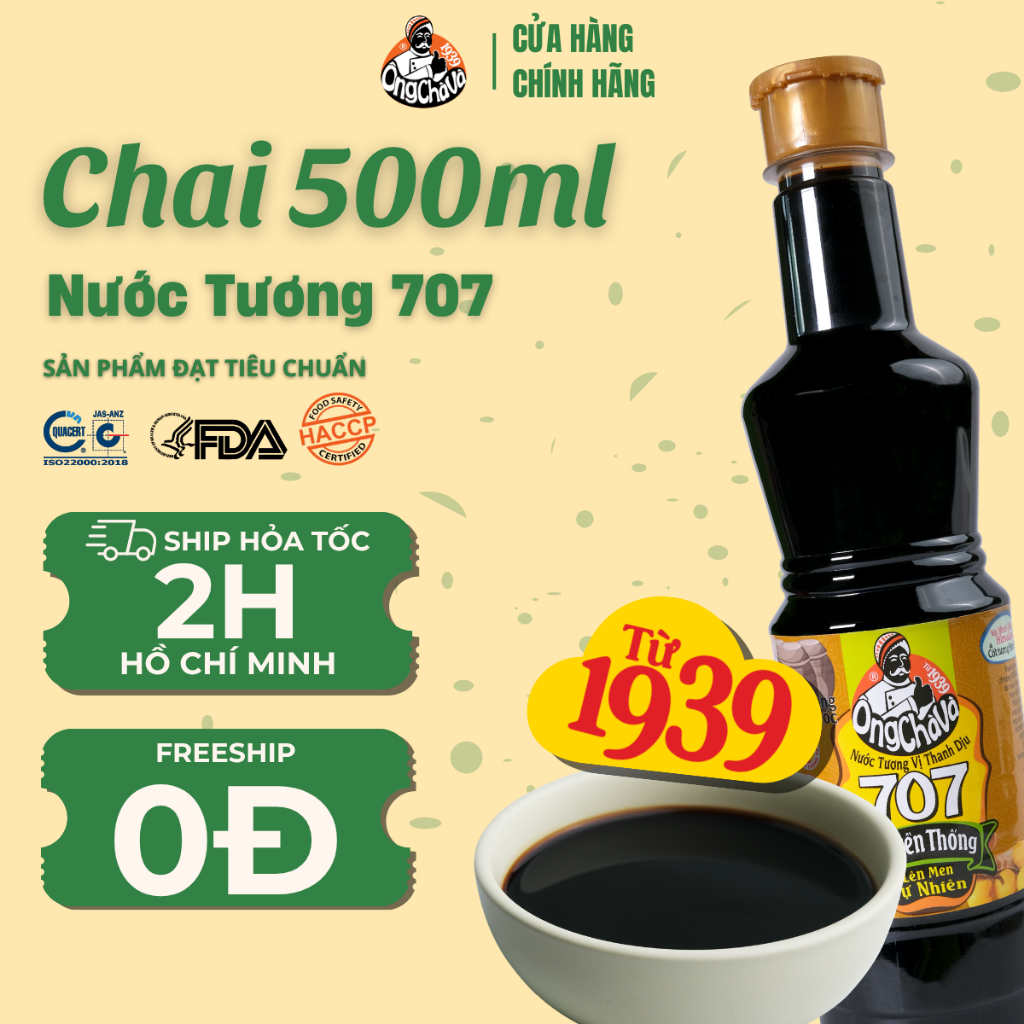 Nước Tương 707 Ông Chà Và 500ml (Soya Sauce)