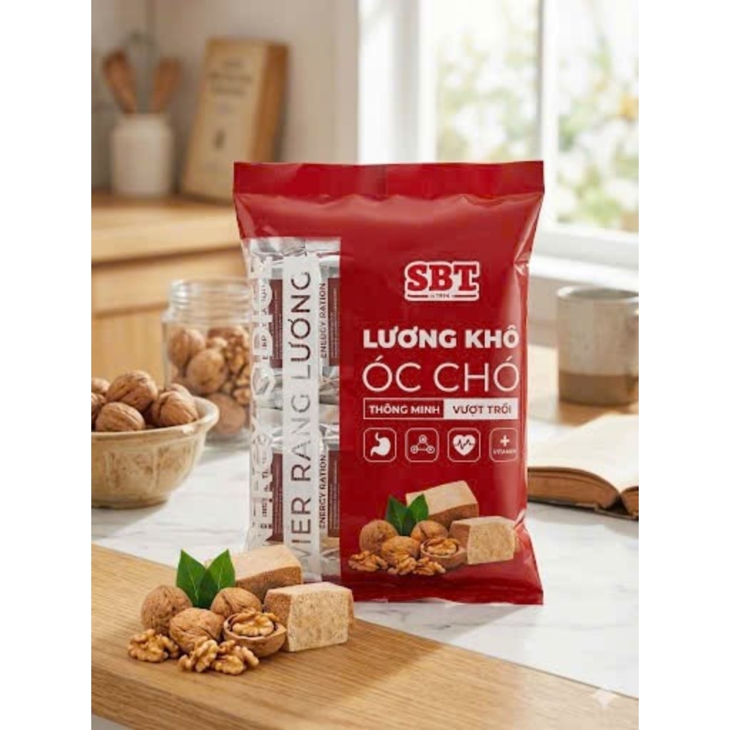 Lương Khô Óc Chó SBT Energy Dice (Gói 285g)