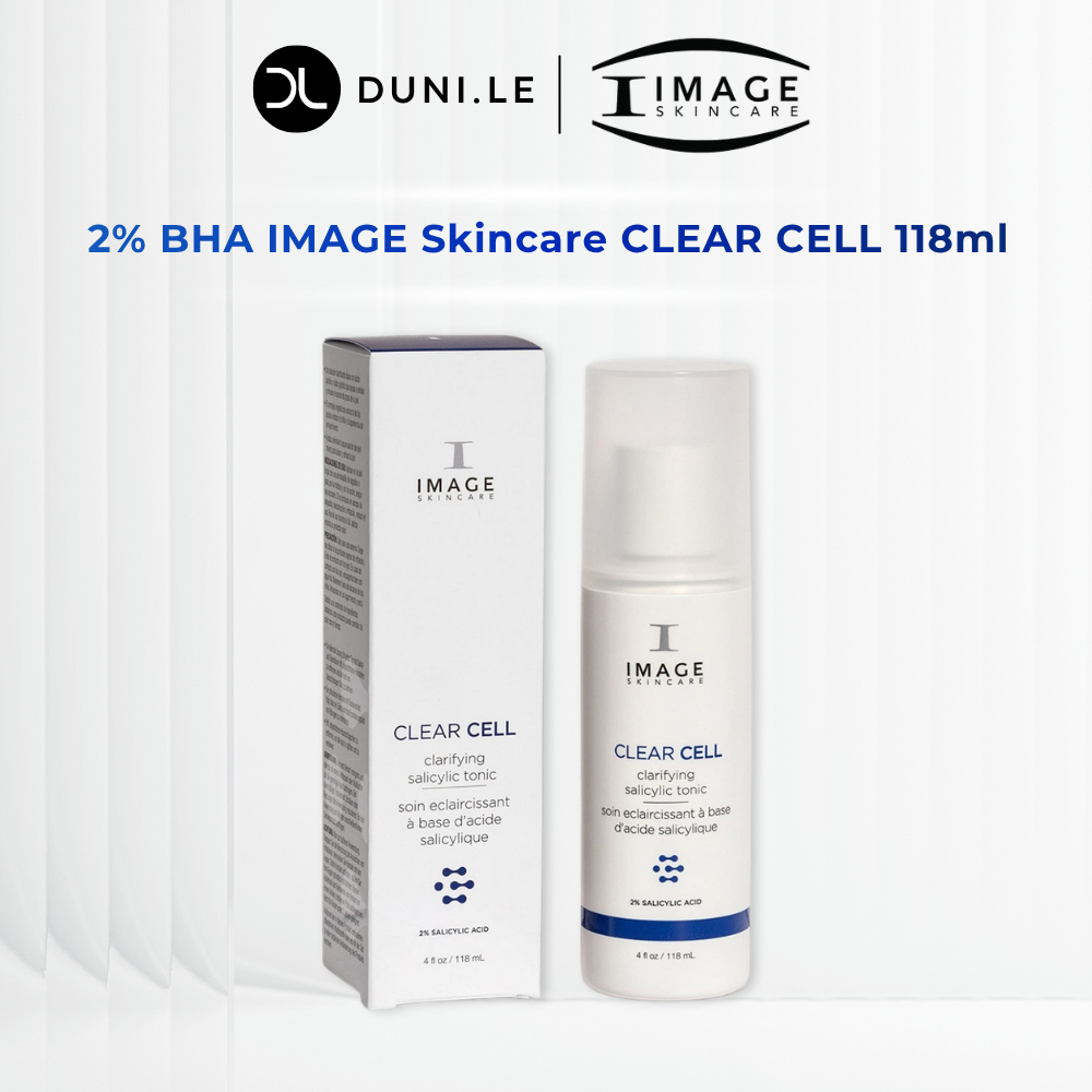 Dung Dịch 2% BHA Cho Da Dầu Mụn IMAGE Skincare CLEAR CELL Clarifying Salicylic Tonic 118ml | Duni Le