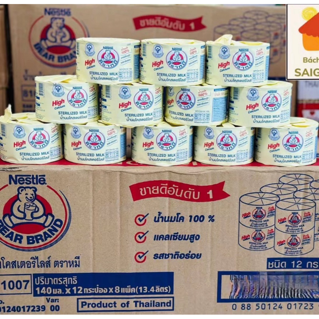 Sữa Gấu Nestle Thái Lan chính hãng