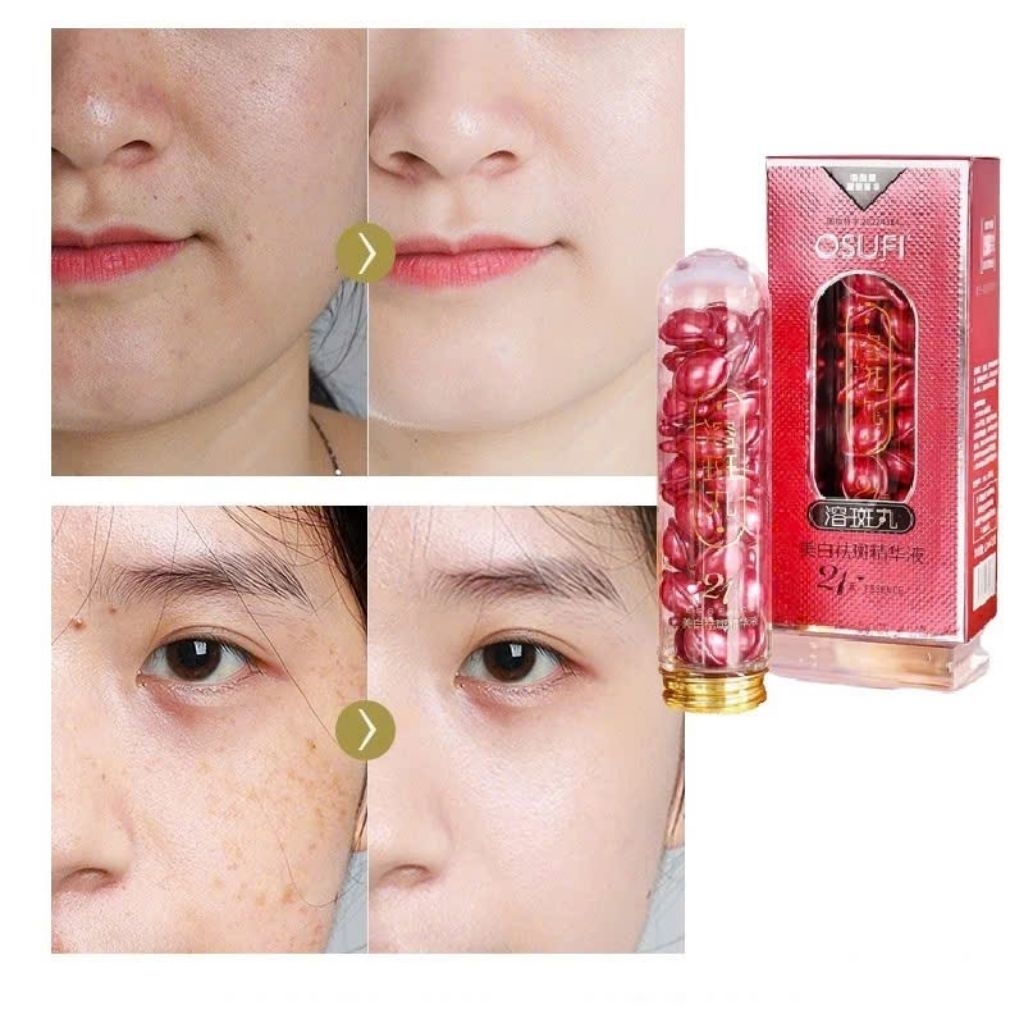 Hộp 21 Viên Serum Trắng Da OSUFI Khử Thâm nám , Tàn Nhang , Chống lão Hóa