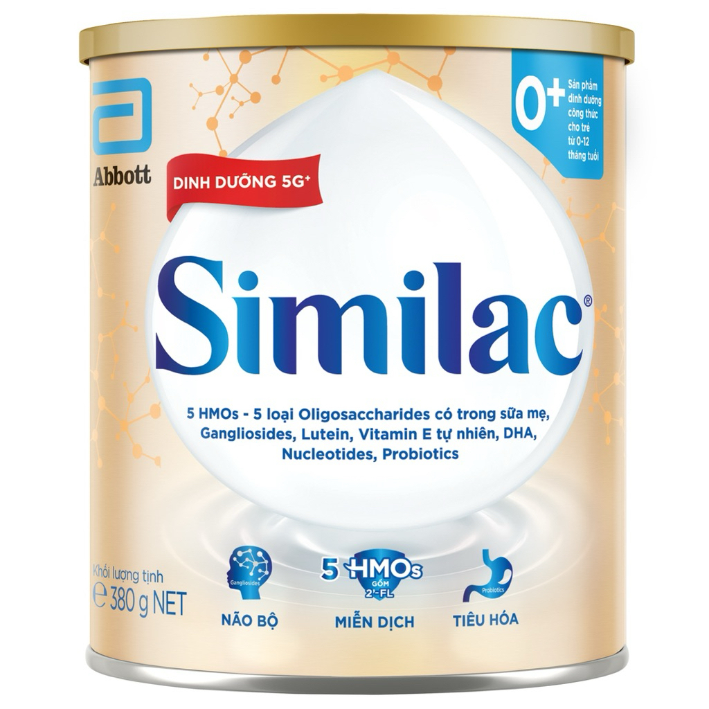 Sữa bột Similac 5G 0+