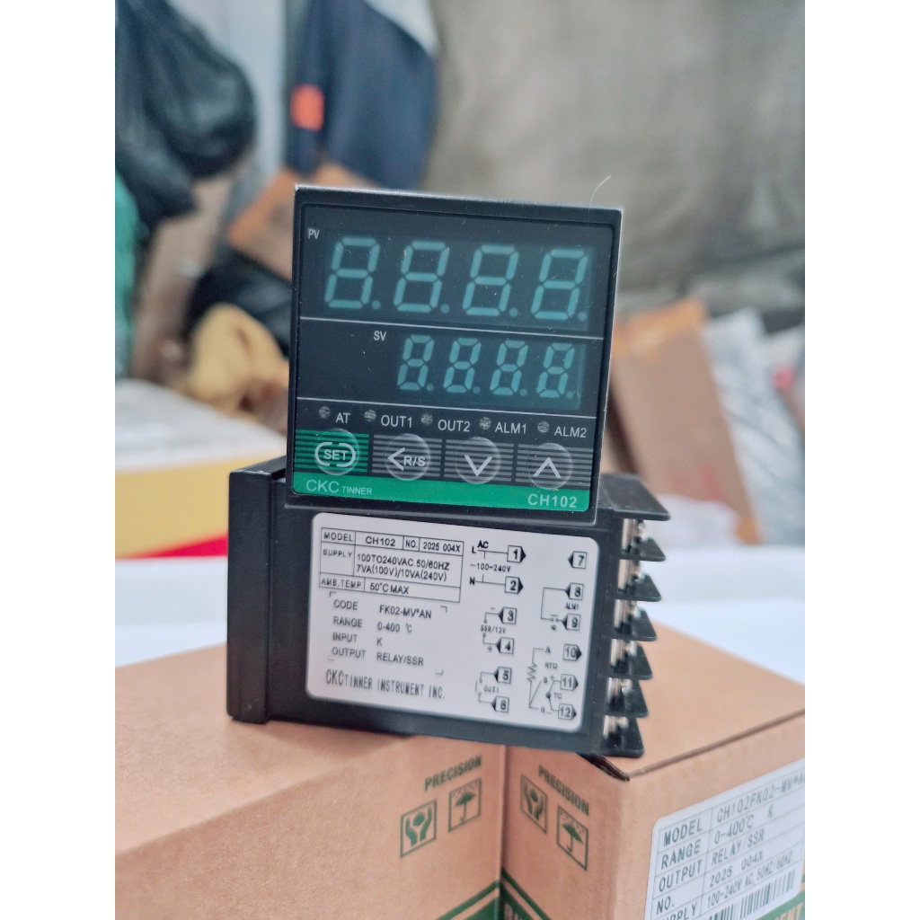 ĐỒNG HỒ NHIỆT ĐỘ CKC Tiner CH102, REX-CH102,