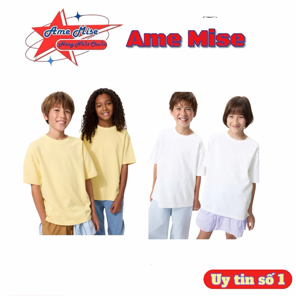 Áo Thun AIRism Cotton UNI KID (chuẩn)