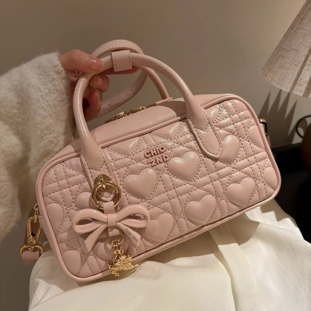 BST NEW CHIOOOO ” CHẦN CHỈ TIM” Size 23cm Chần Chỉ Tim Chaaarm Nơ
