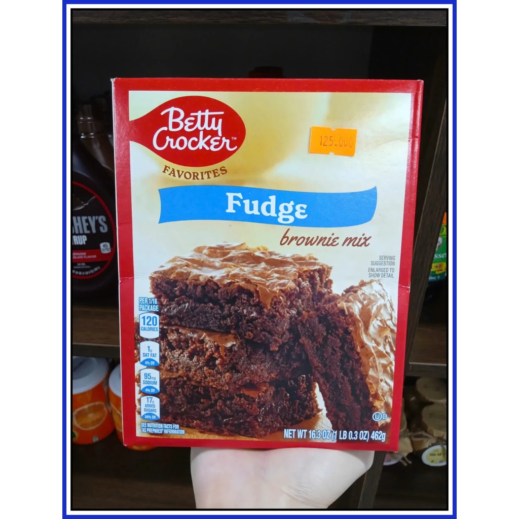 Bột Làm Bánh Betty Crocker Fudge Brownie Mix 462g