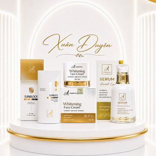 Combo 3 Sản Phẩm : Serum Mẫu Mới - Kem Face Pháp - Kem Chống Nắng Acosmetics
