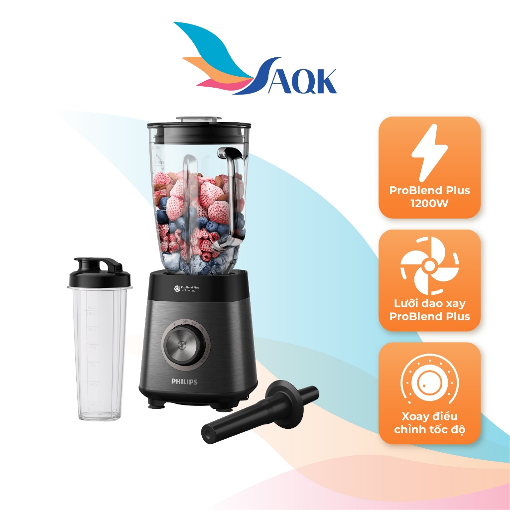 Máy xay sinh tố cầm tay Philips HR3041/00 - Hàng chính hãng