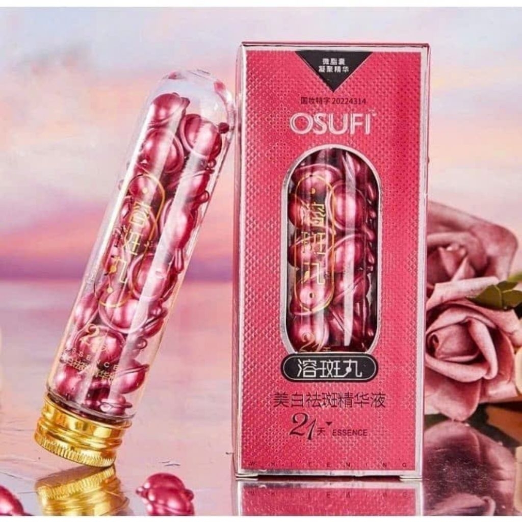 Hộp 21 Viên Serum Trắng Da OSUFI Khử Thâm nám , Tàn Nhang , Chống lão Hóa