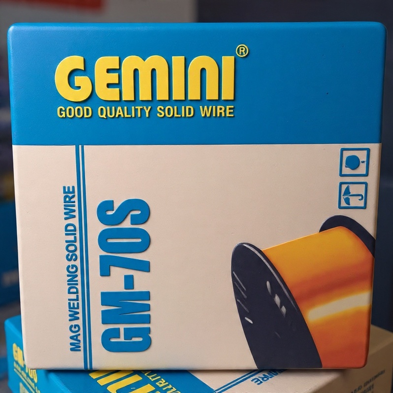 Dây hàn sắt MIG CO2 0.8mm KIM TÍN - GEMINI GM-70S - 5kg/cuộn