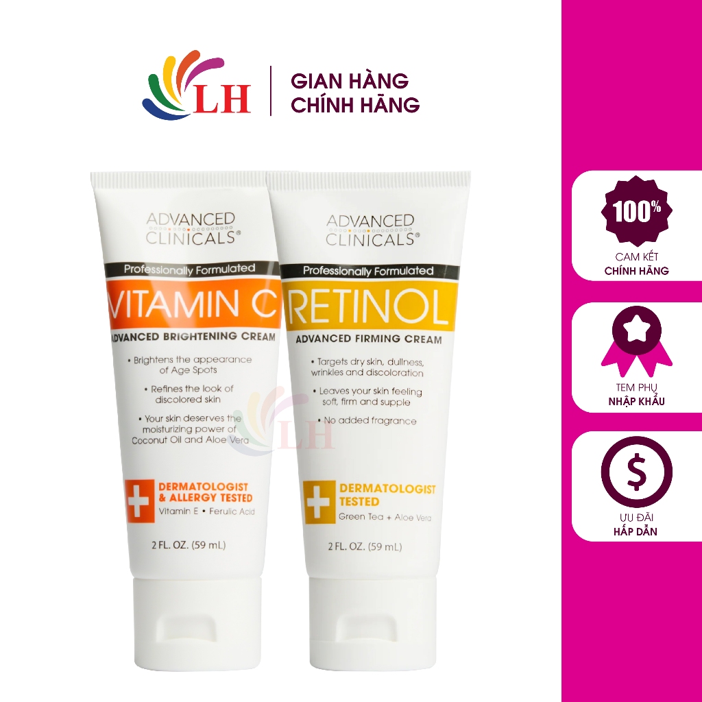 Dưỡng thể Advanced Clinicals (59ml)