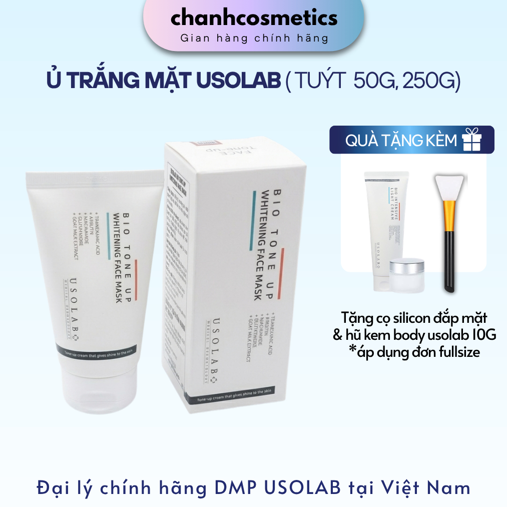 [DEAL MỞ BÁN] Kem Ủ Trắng Mặt Usolab Bio Tone Up Whitening Face Mask CHANH COSMETICS
