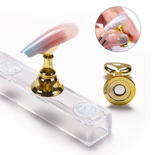 Set Đế Tập Móng Nam Châm 5 Chân – Giá Đỡ Trưng Bày Nail Tip Đính Đá Cao Cấp