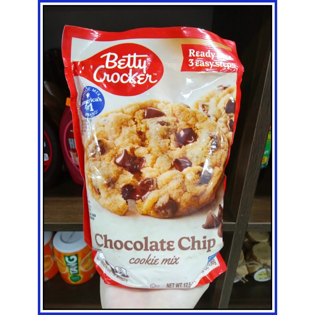 Bột Làm Bánh Betty Crocker Chocolate Chip Cookie Mix 496g