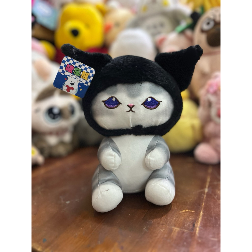 Gấu bông hình mèo mofusan cosplay kurumi