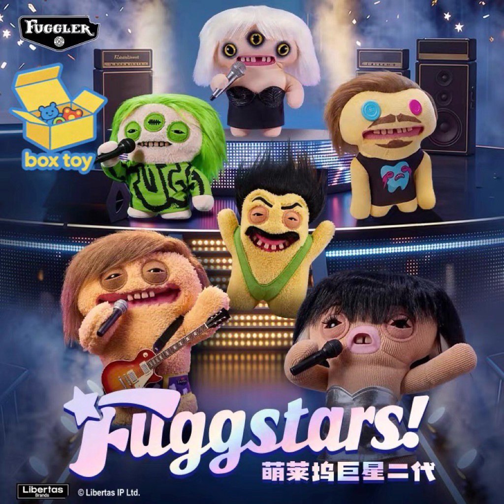 𝐅𝐮𝐠𝐠𝐒𝐭𝐚𝐫 𝟐 • Đồ Chơi Gấu Bông Fuggler Celebrity