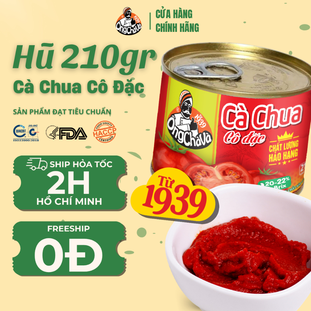 Cà Chua Cô Đặc Ông Chà Và 210g (Tomato Paste)