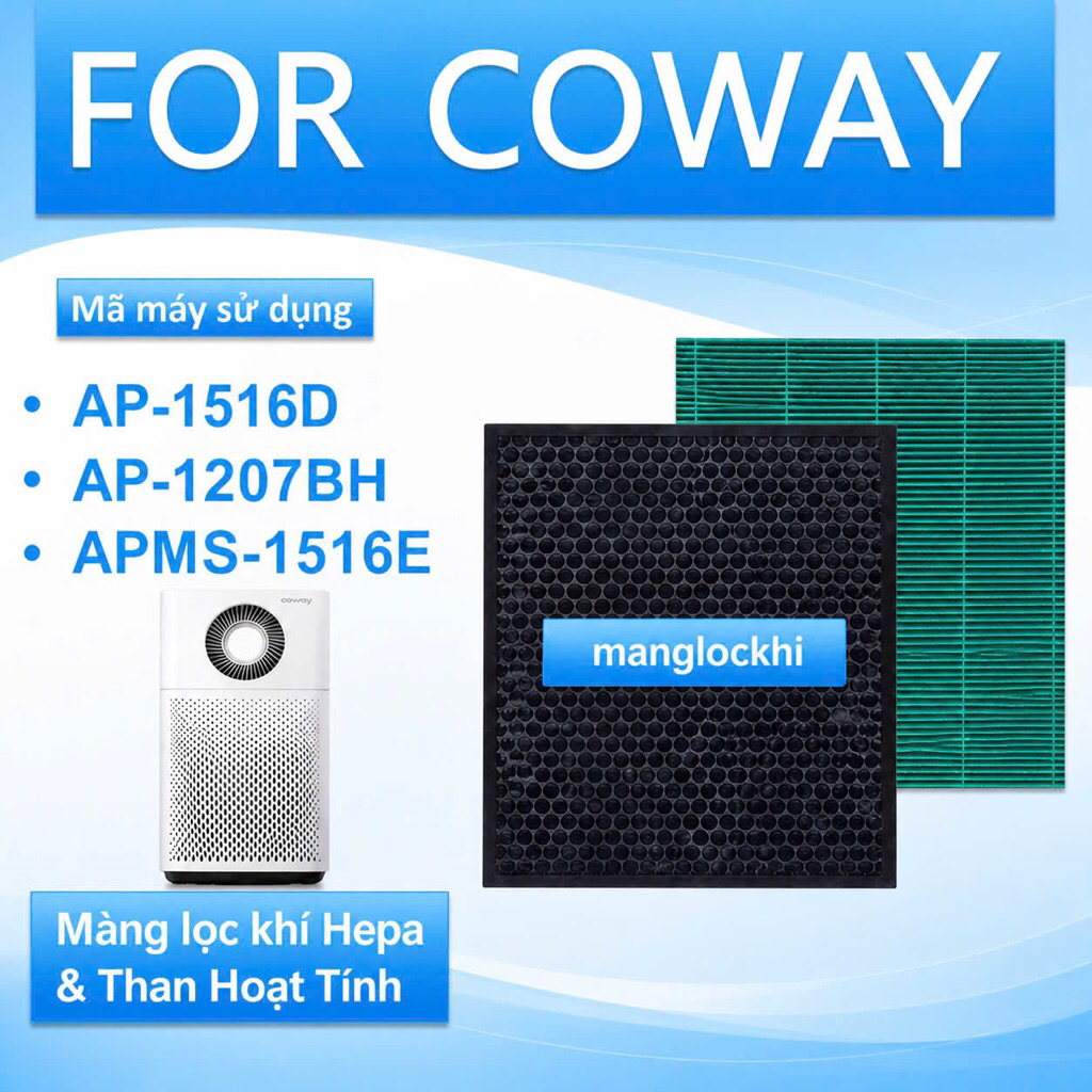 Màng lọc khí cho Máy lọc không khí Coway Storm AP-1516D