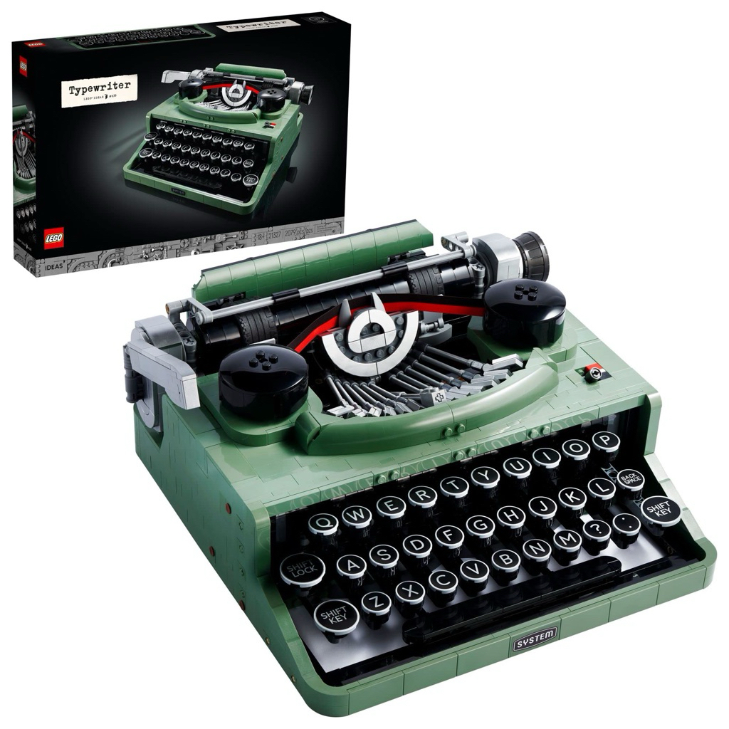 Set Ideas Typewriter 21327 – Máy Đánh Chữ Cổ Điển, Hàng trưng bày