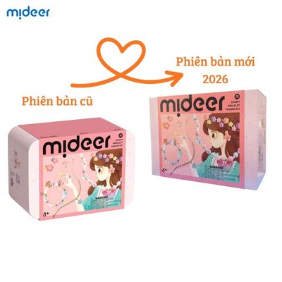 Đồ Chơi Charm Thiết Kế Vòng Cổ, Vòng Tay Cho Bé Gái DIY Mideer Charm Bracelet Making Kit