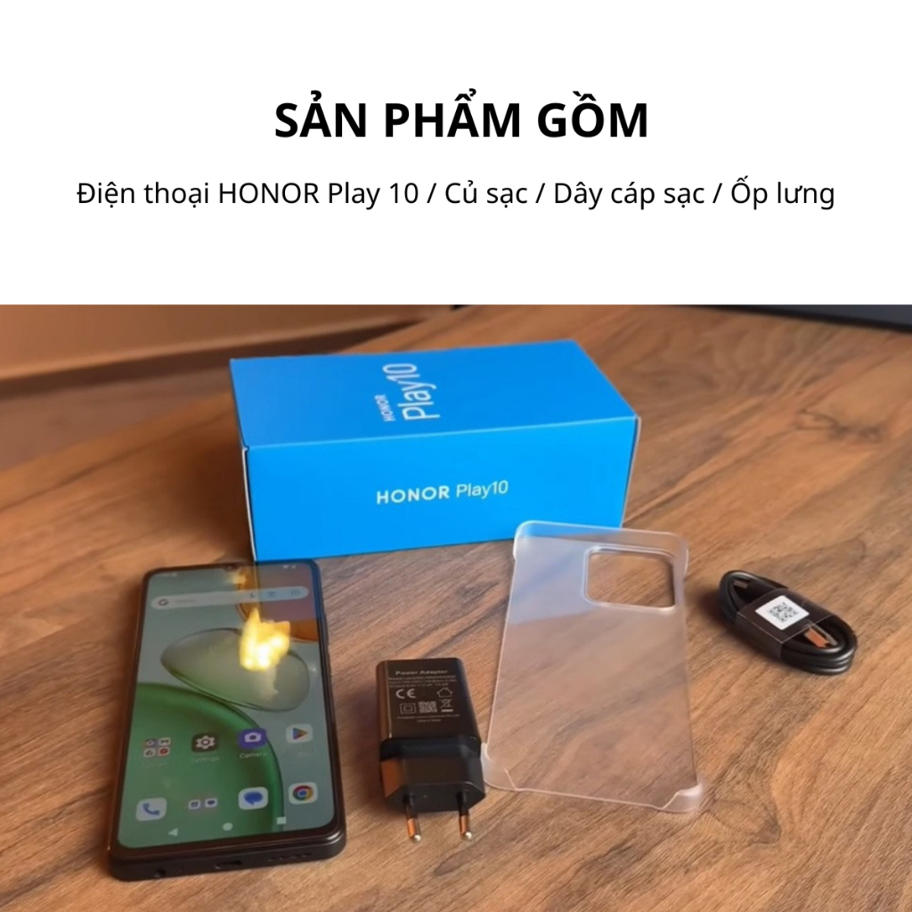 Điện thoại HONOR Play 10 (3GB + 64GB) (4GB + 128GB) Tần số quét 90Hz - Bảo Hành Chính Hãng 18 Tháng | BigBuy360 - bigbuy360.vn