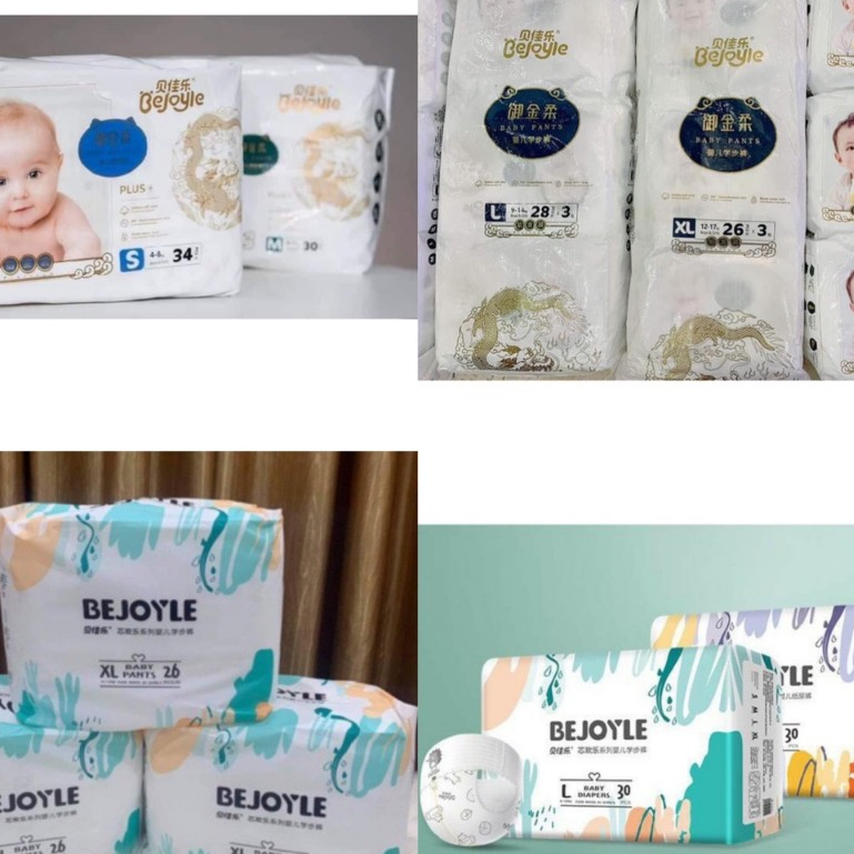 SALE  GÓI NHỎ Bỉm BEJOYIE Dán / Quần XANH /TRẮNG PLUS Siêu Mỏng, Siêu Thấm Hút ( BEJOYLE)