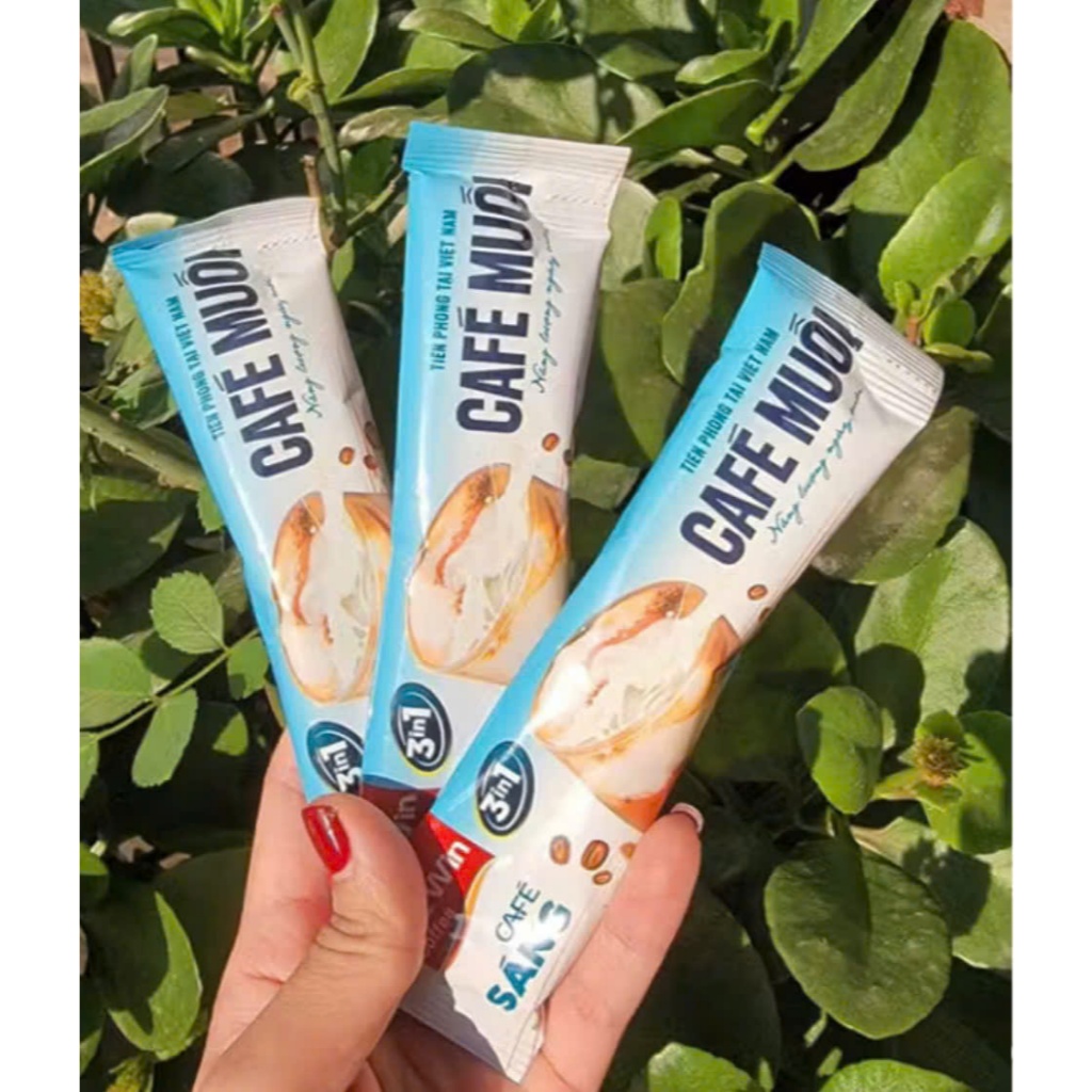 Cafe muối mr win 50 gói/túi - Pha nhanh - Đậm vị - Giá ưu đãi