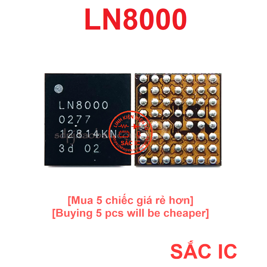 [DĐ][101] LN8000 ic nguồn trên bo mạch - Mới nguyên bản - Original NEW
