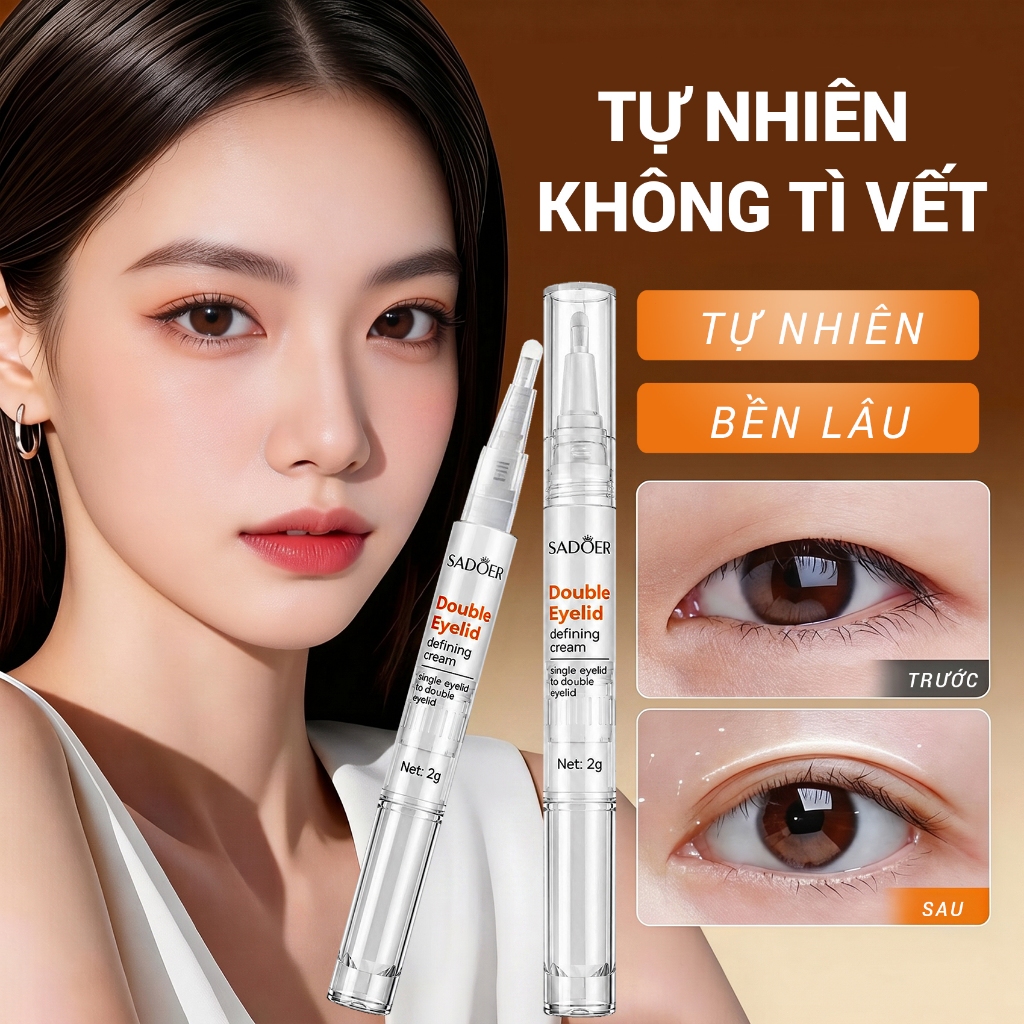 Z06 - Kem tạo mắt hai mí Cross-border Mỹ 2g – Hỗ trợ tạp và định hình hai mí