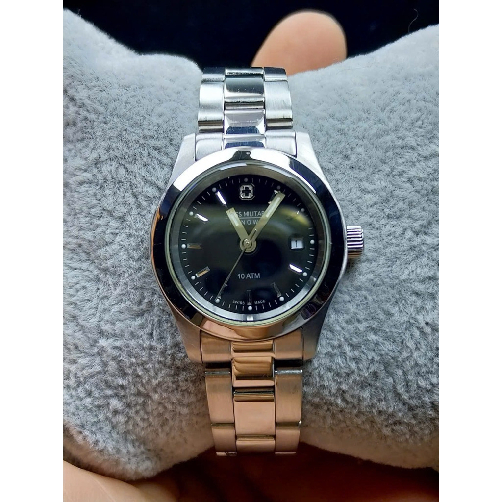 💐Đồng hồ Si Nữ hiệu Swiss Military, Thụy Sĩ 🇨🇭( Swiss Made ). Hàng đã qua sử dụng