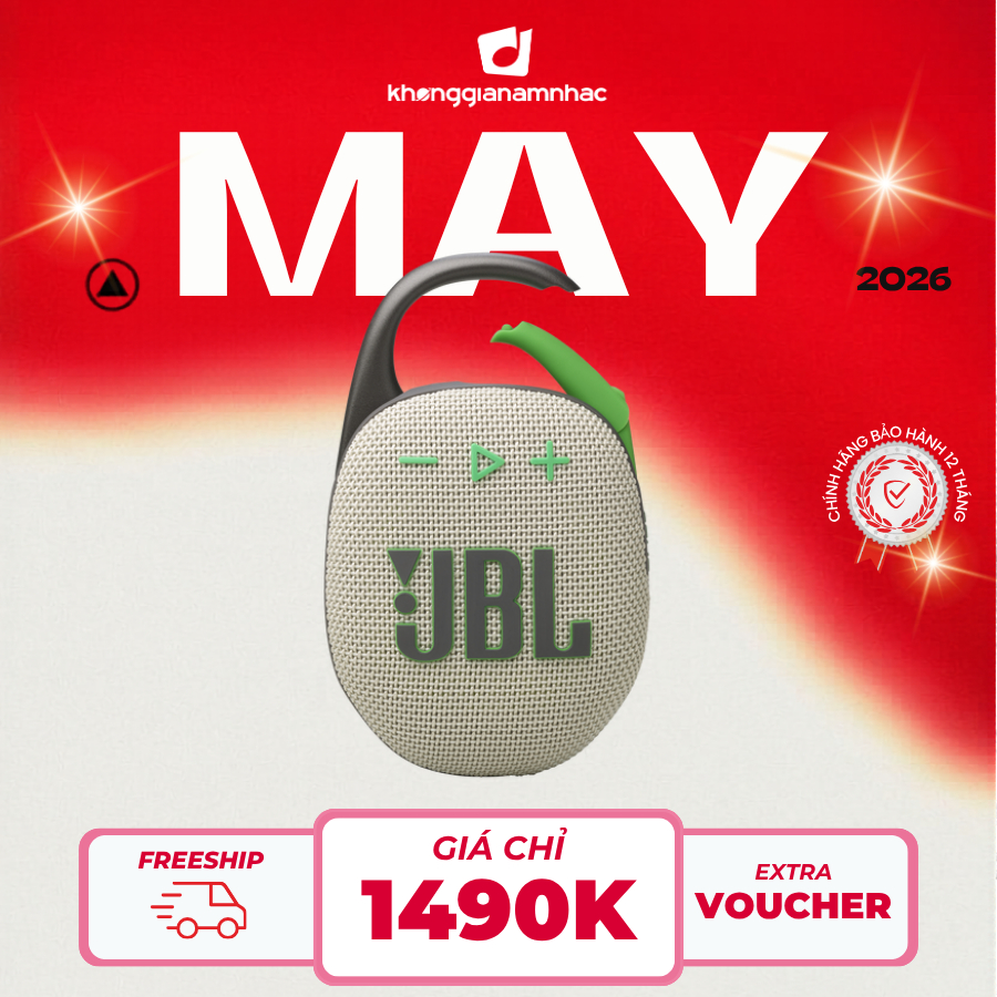 [ FLASHSALE ] Loa Bluetooth JBL Clip 5 - Chính Hãng PGI