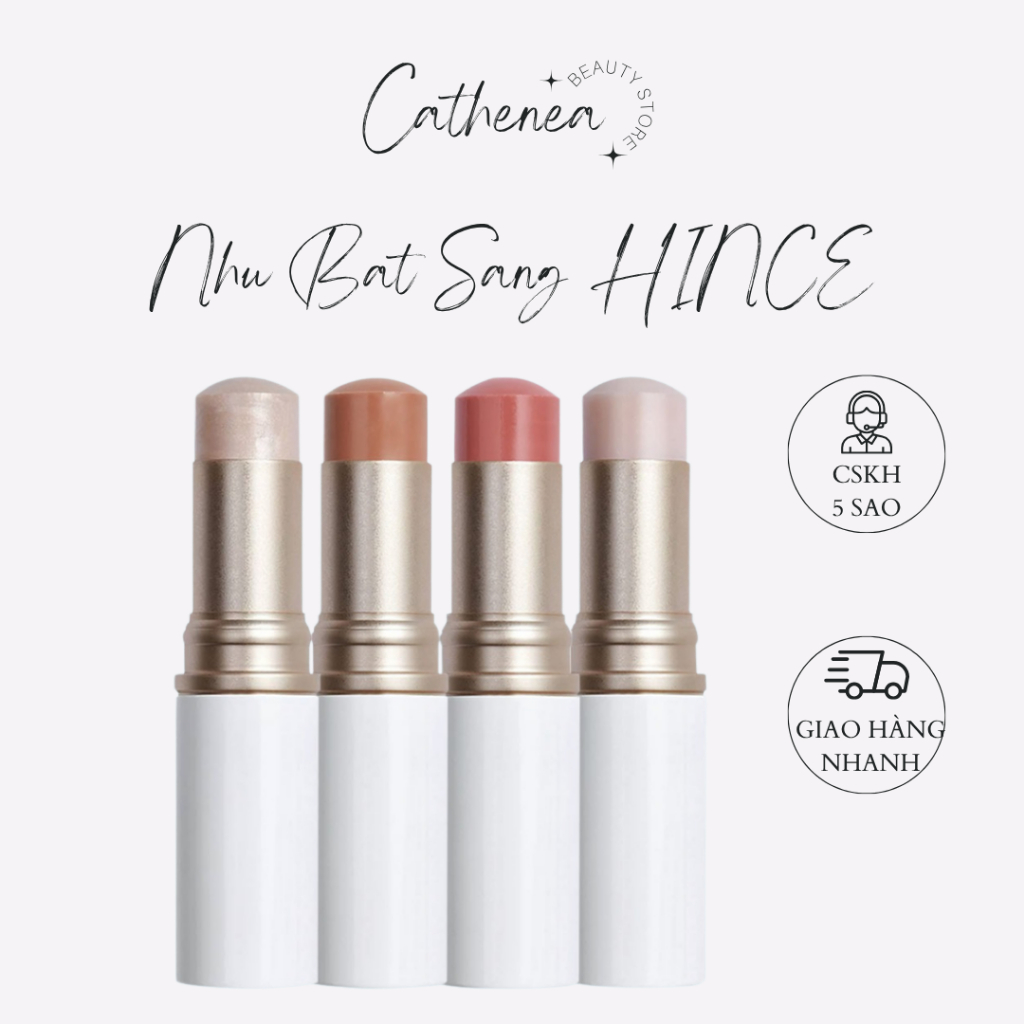 Nhũ Bắt Sáng Dạng Thỏi Hince True Dimension Radiance Balm 5g Highlight Hince - Cathenea.Cosmetics