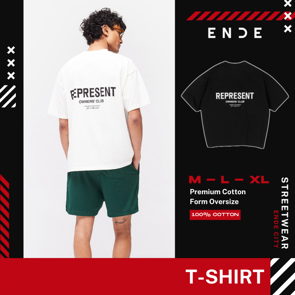 Áo Thun ENDE Represent Owners Club Cotton Cao cấp