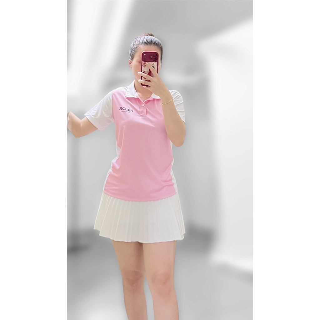 Polo Unisex Pink Active