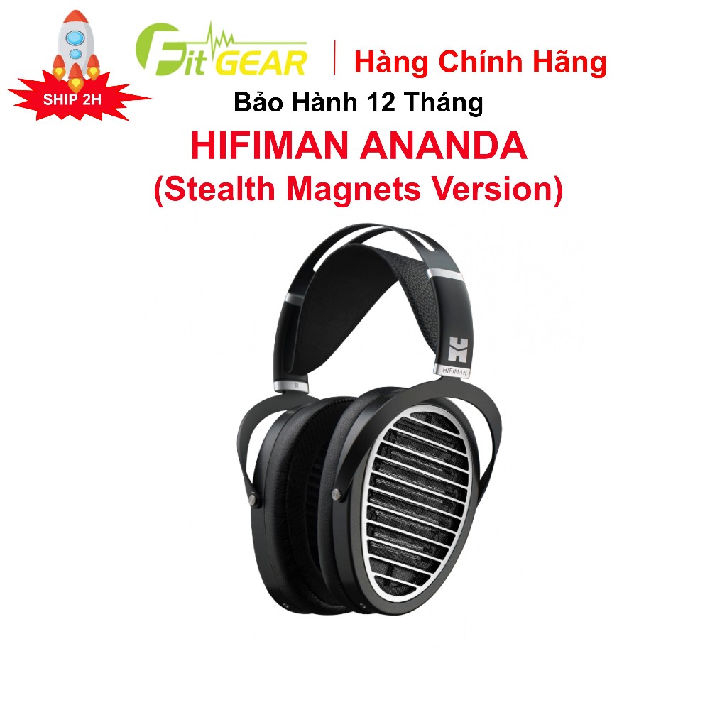 Tai Nghe Chụp Tai HIFIMAN Ananda (Stealth Magnets Version) Chính Hãng - Bảo Hành 12 Tháng