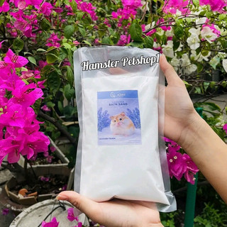 Cát tắm hamster khử mùi – Hạt mịn, sạch lông, chống rận | HamsterPetshop1