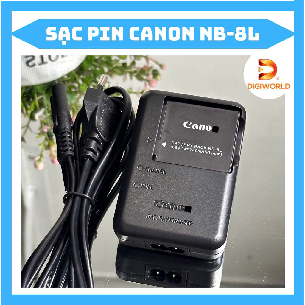 Sạc pin Canon NB-8L dùng cho dòng A A2200, A2500, A3300
