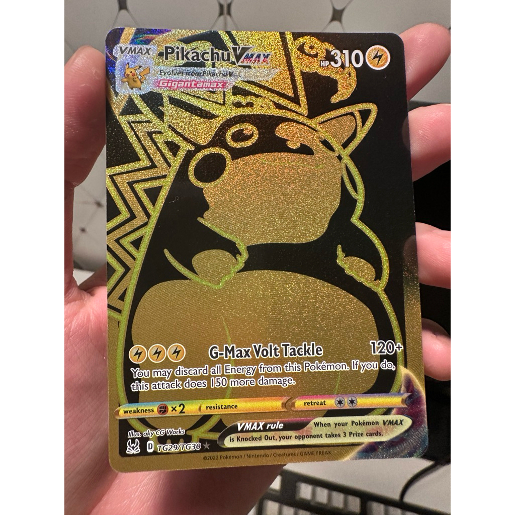 [Pokemon Tiếng Anh] Pikachu Vmax [TG29/TG30] - LTO - Lost Origin