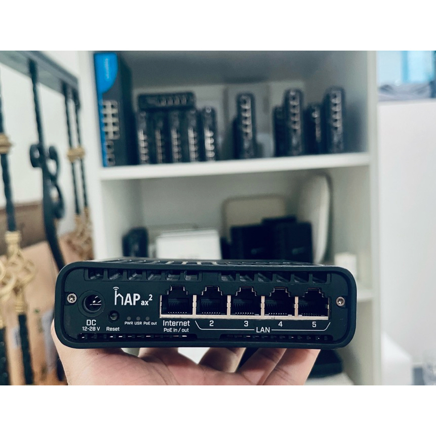 Router MikroTik hAP ax2 (Wifi 6) & hAP ac2 (Wifi 5)