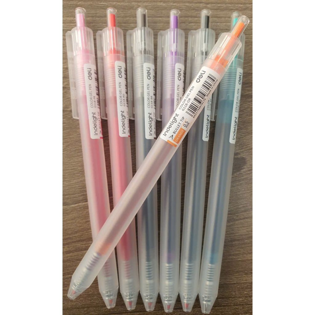 Bút G118-BL_Gel bấm_0.5 mm