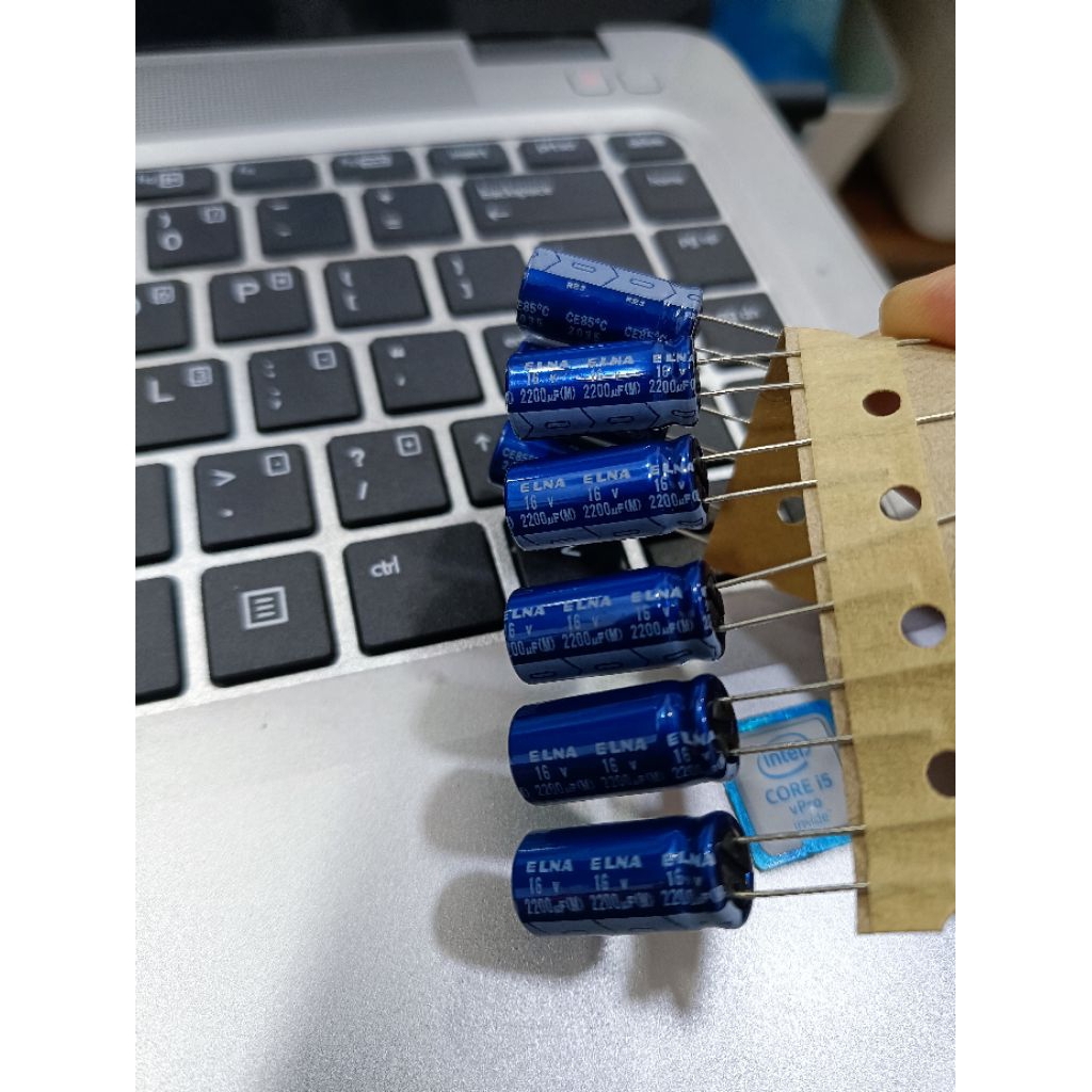 Tụ Elna 2200uf 16V, tụ phân cực 2200uf 16v