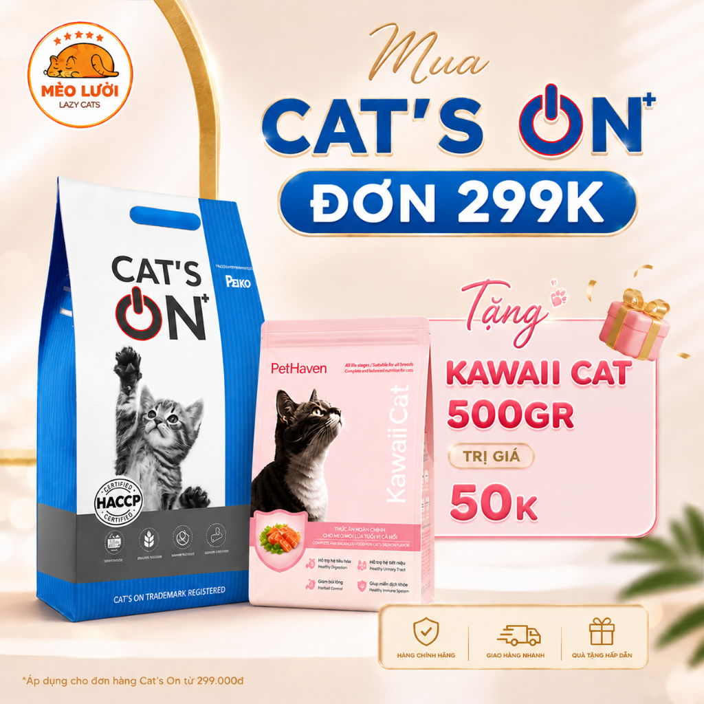Hạt thức ăn mèo Cat's On - Cat On 20kg