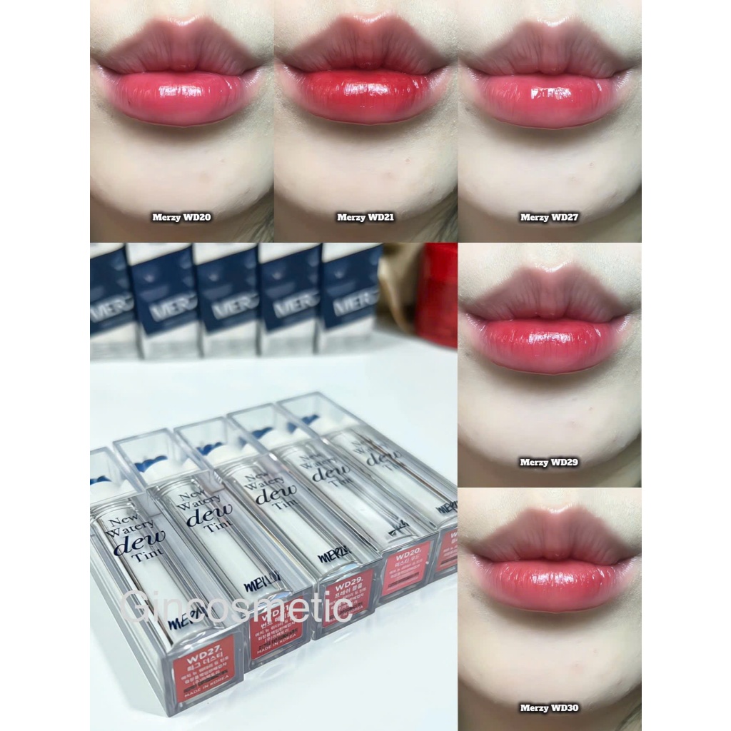 Son Tint Bóng Mezy Dạng Thạch, Bền Màu, Lâu Trôi 4g