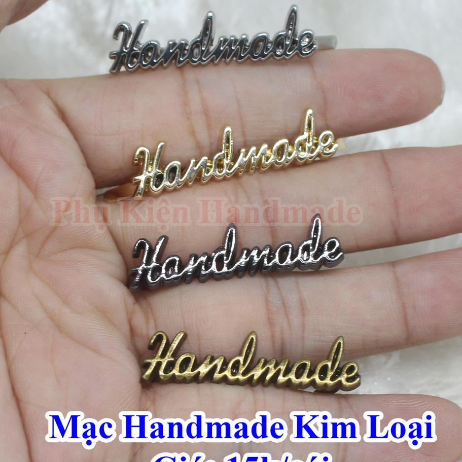 Mạc handmade chữ kim loại