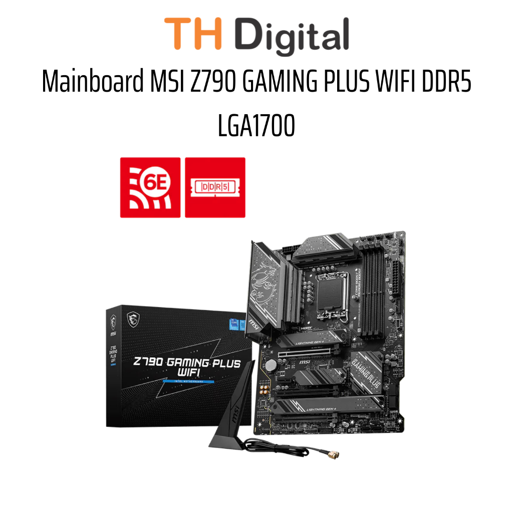 Mainboard MSI Z790 GAMING PLUS WIFI DDR5 LGA1700 - Hàng chính hãng
