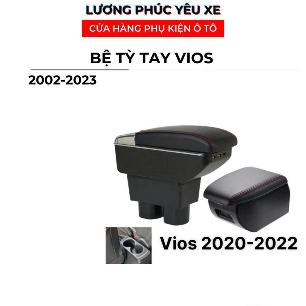 PHỤ KIỆN XE  Toyota Vios – Yaris 2014–2022: BỆ TỲ TAY, BỌC VÔ LĂNG, GẠT MƯA