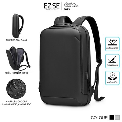 Balo laptop siêu mỏng chống sốc chống nước cao cấp EAZY BLA16 Balo đựng laptop 15.6 inch đi làm