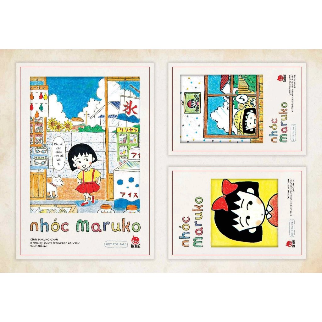 Truyện tranh - Nhóc Maruko - Tập 1 unseal - Tặng Kèm Obi + Set Card Polaroid + Poster