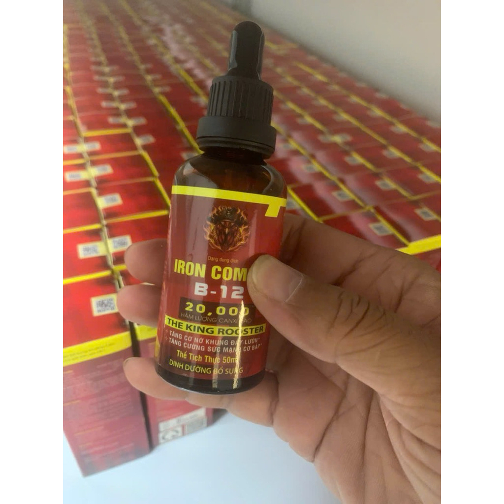 combo b12-thải độc cho gà đá mau hồi phục